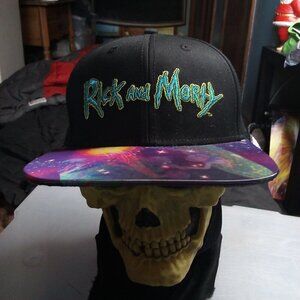 Bioworld Rick And Morty Adult Swim Snap Back Hat Cap